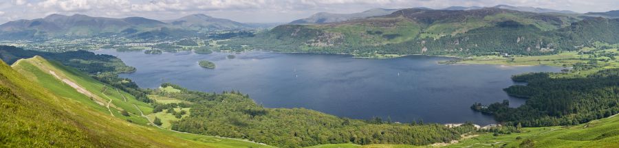 Derwent Water in the English Lake District