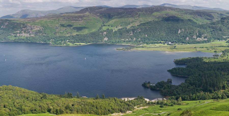 Derwent Water in the English Lake District