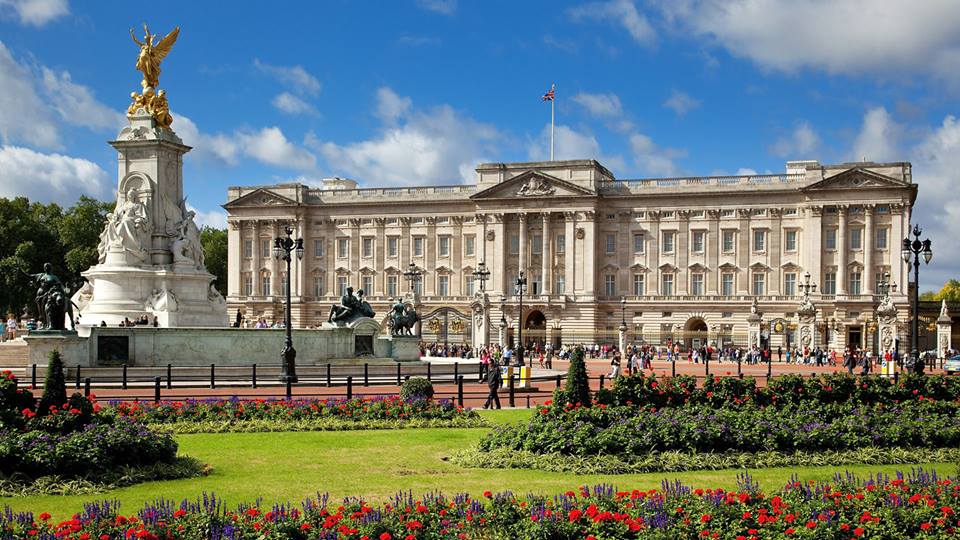 Buckingham Palace in London