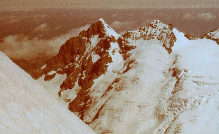 Wetterhorn from the Eiger