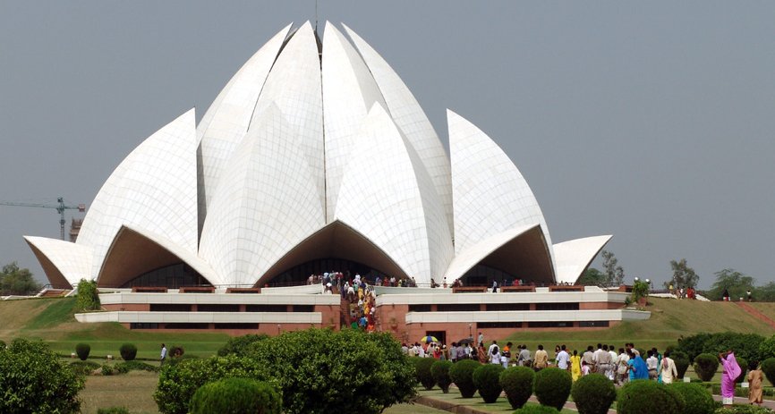 Bahai House of Worship, Delhi - The Lotus Temple