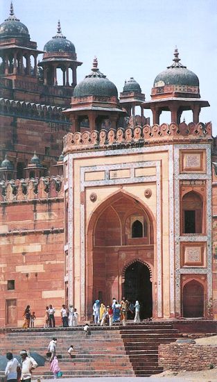 Masjid Jama ( Friday Mosque ) in Fatehpur Sikri near, India