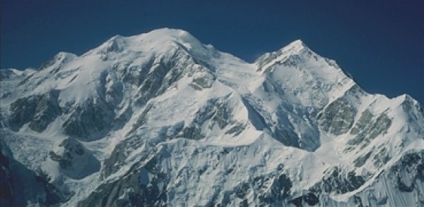 Denali ( Mount Mckinley ) in Alaska - the highest mountain in North America