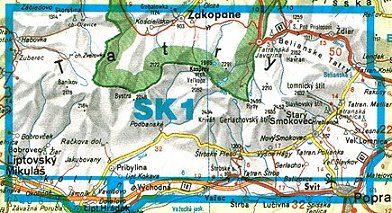 High Tatra & Western Tatra: WKSK1